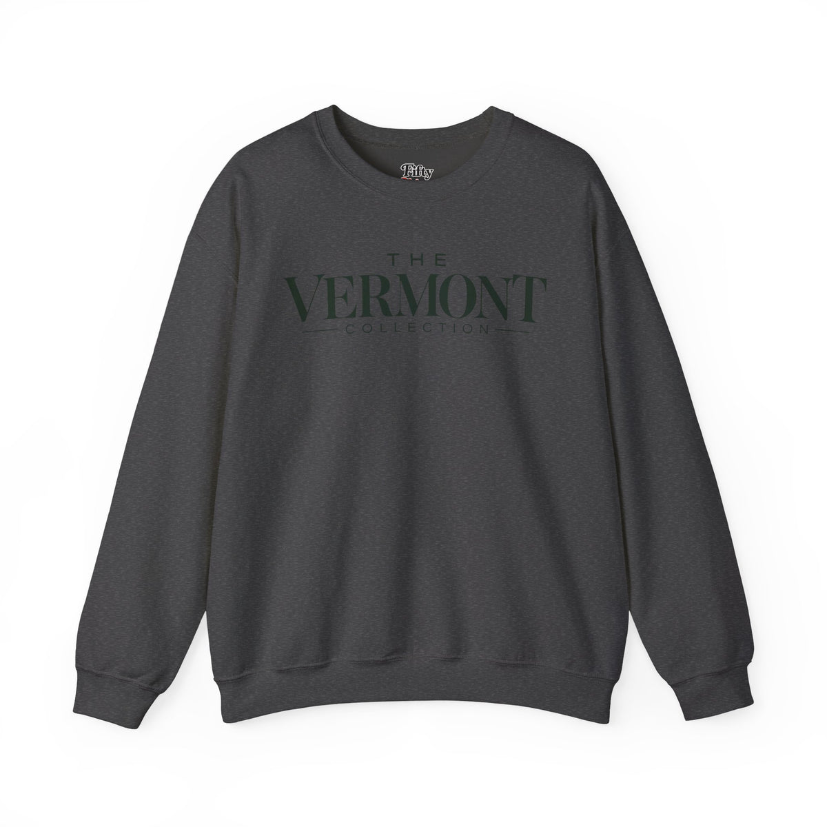 The Vermont Collection Unisex Crewneck Sweatshirt State Name Graphic