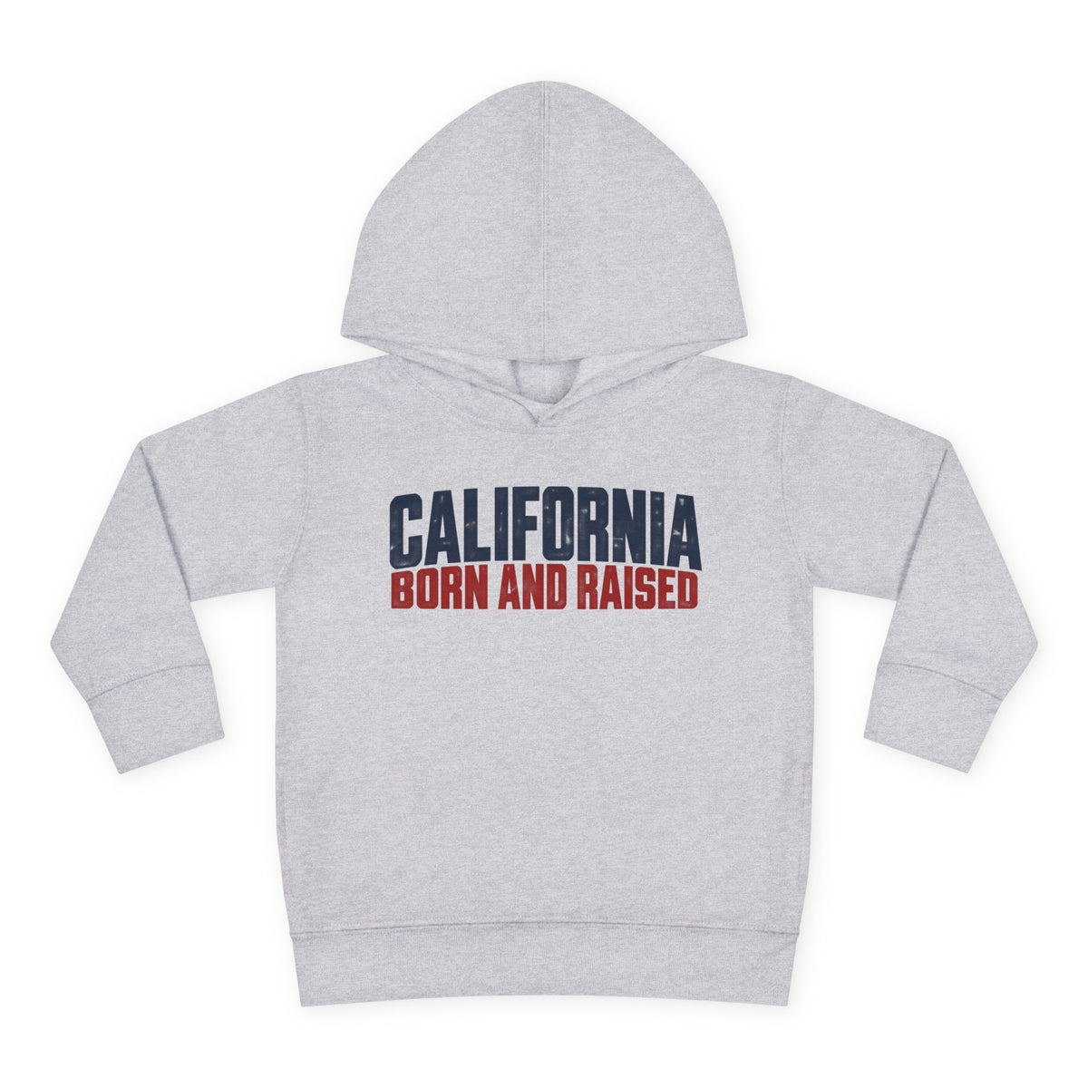 California Born and Raised Workwear Unisex Toddler Pullover Fleece Hoodie