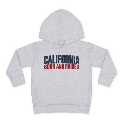 California Born and Raised Workwear Unisex Toddler Pullover Fleece Hoodie