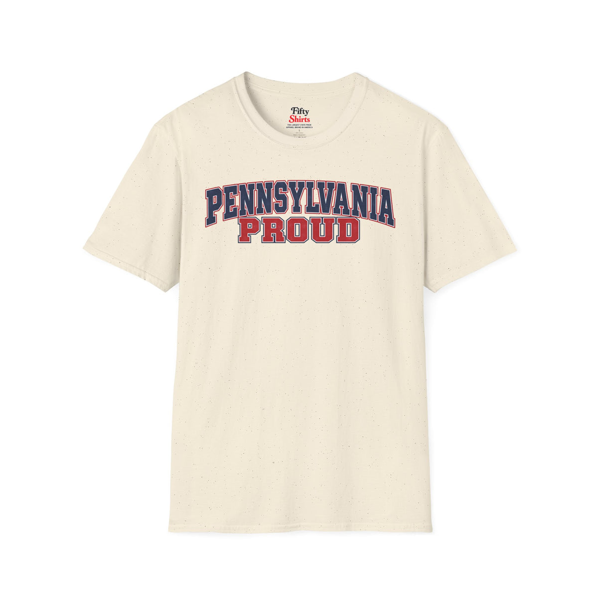 Pennsylvania Proud Unisex Softstyle T Shirt State Name Graphic Tee
