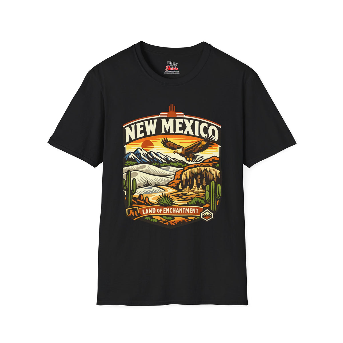 New Mexico Land of Enchantment Adventure Unisex Softstyle T Shirt State Pride Graphic Tee Collections FS03