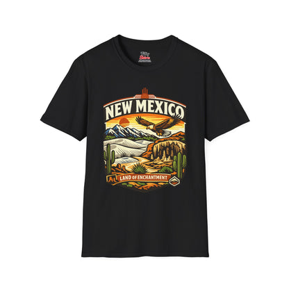 New Mexico Land of Enchantment Adventure Unisex Softstyle T Shirt State Pride Graphic Tee Collections FS03