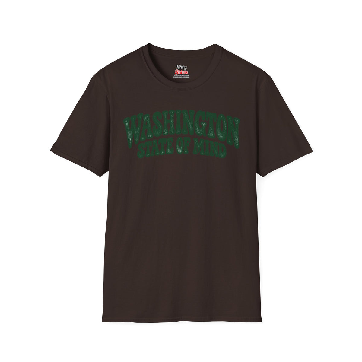 Washington State of Mind Unisex Softstyle T Shirt State Name Graphic Tee
