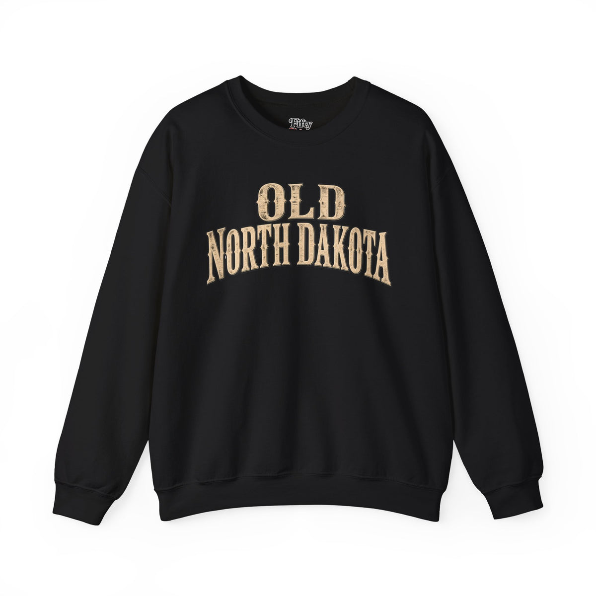 Old North Dakota Unisex Crewneck Sweatshirt State Name Graphic