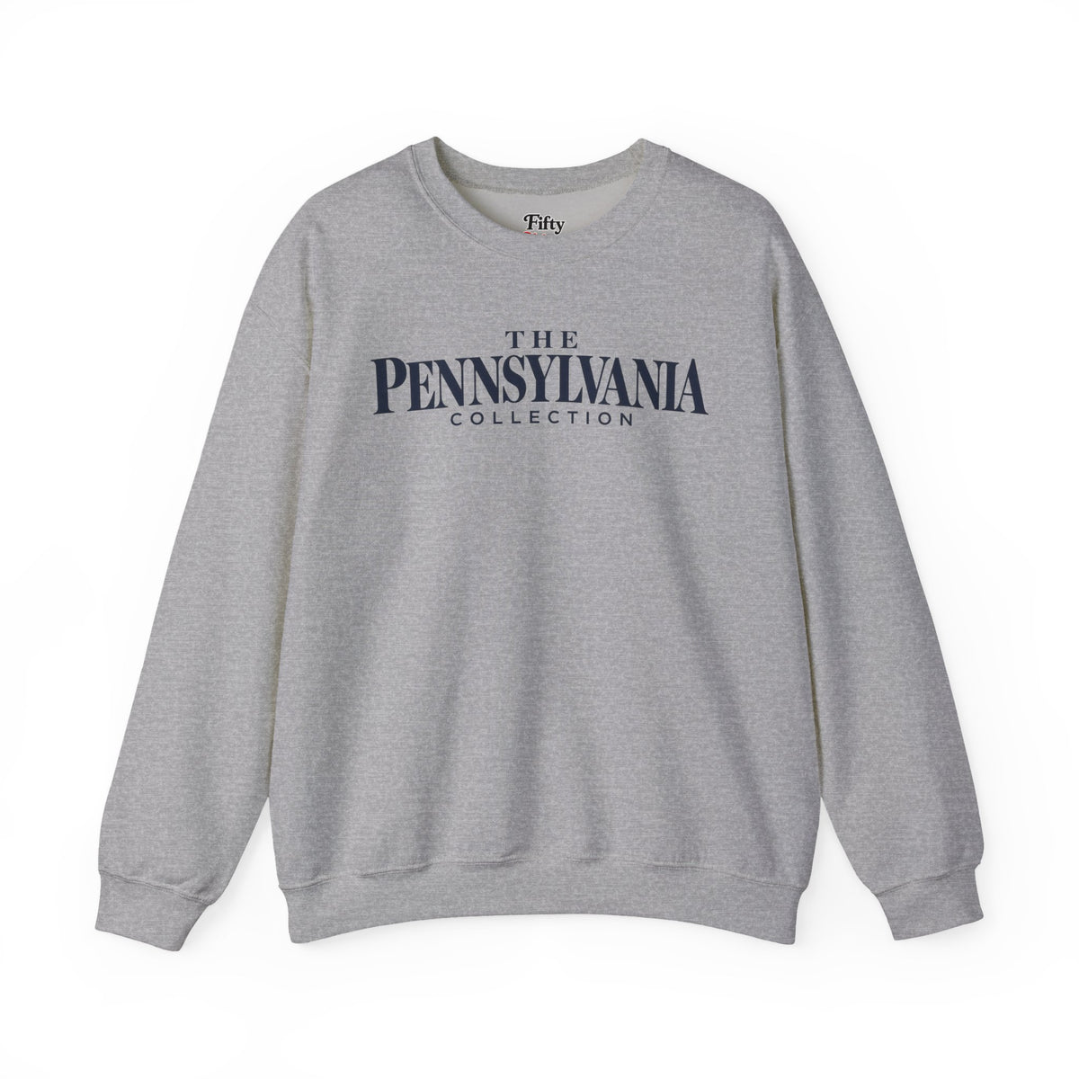 The Pennsylvania Collection Unisex Crewneck Sweatshirt State Name Graphic