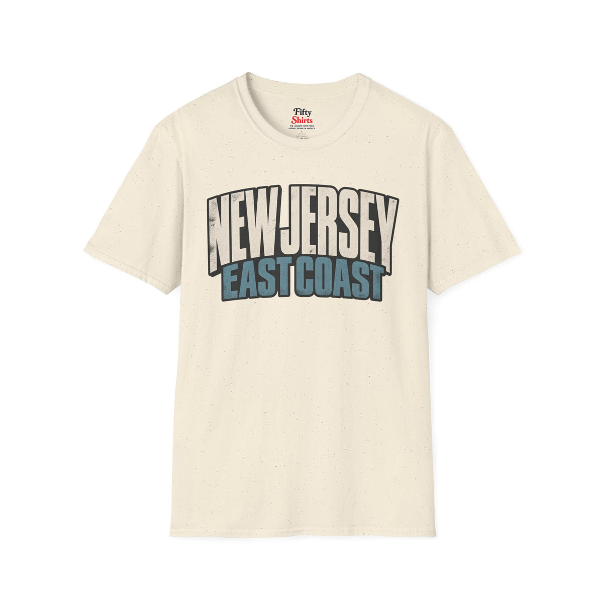 New Jersey East Coast Unisex Softstyle T Shirt State Name Graphic Tee