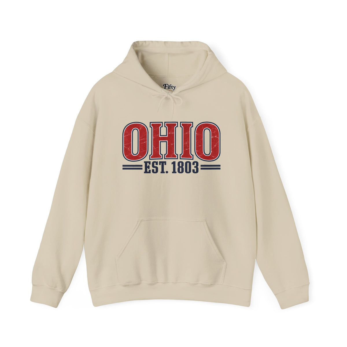Ohio Est.1803 Unisex Hoodie State Name Graphic