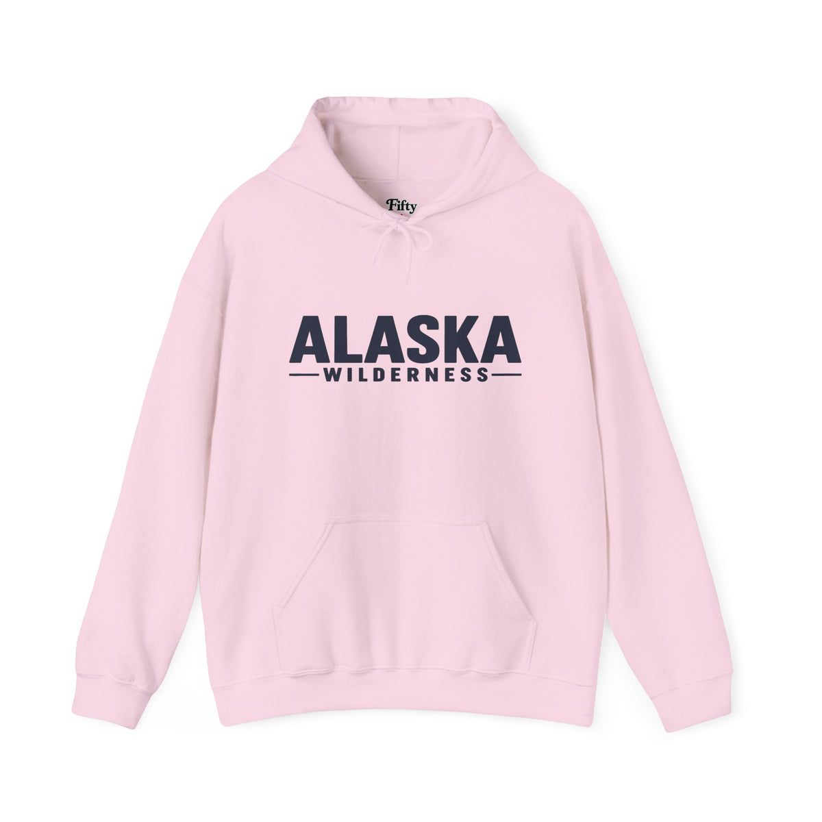 Alaska Wilderness Unisex Hoodie State Name Graphic