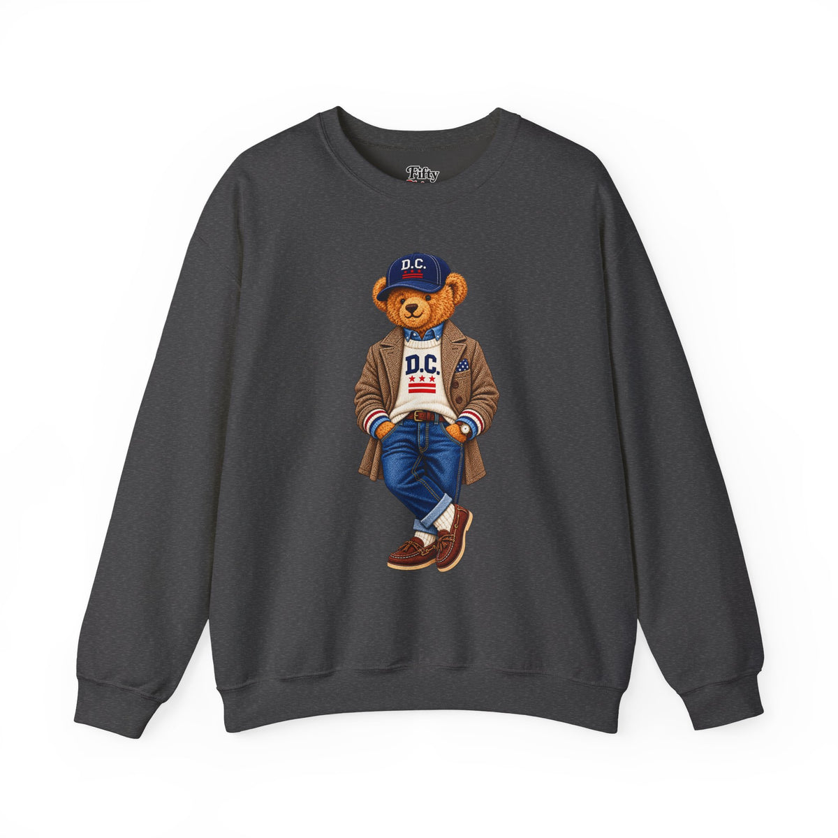 Washington D.C - Game Day Teddy Bear Sweatshirt