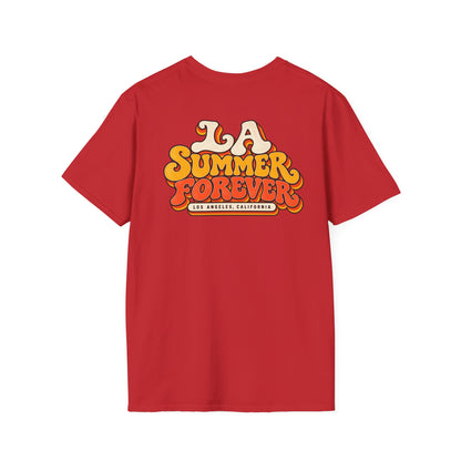 LA Summer Forever Los Angeles Unisex Softstyle Graphic Tee