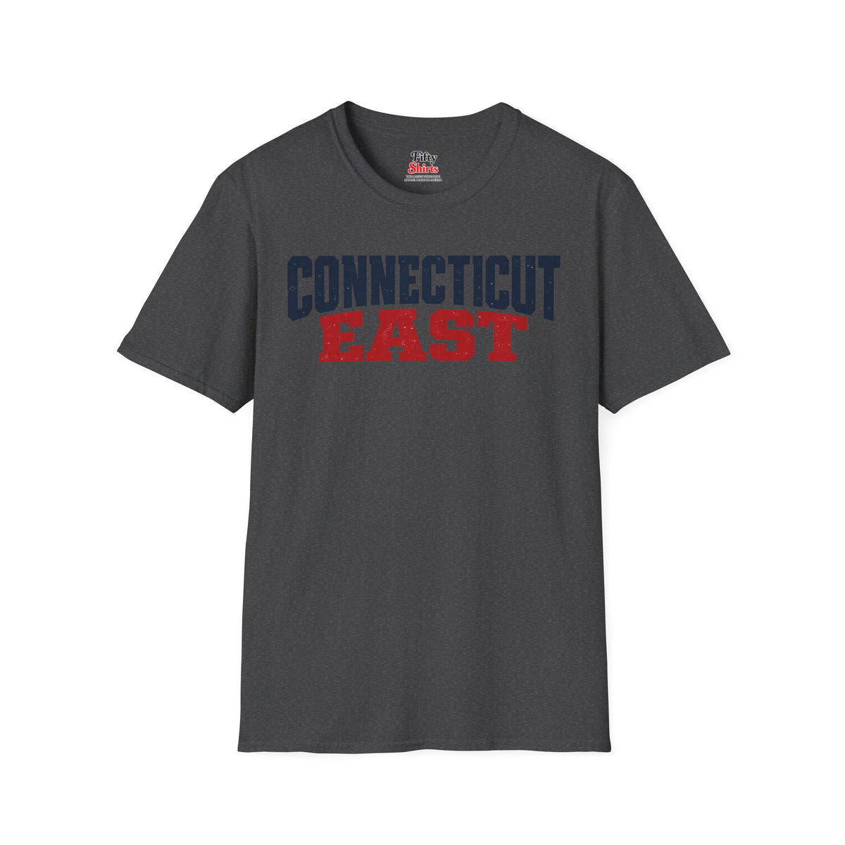 Connecticut East Unisex Softstyle T Shirt State Name Graphic Tee