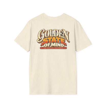 Golden State Of Mind Los Angeles Unisex Softstyle Graphic Tee