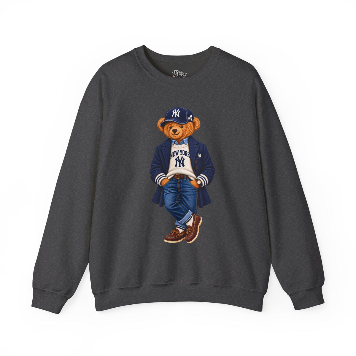 New York - Game Day Teddy Bear Sweatshirt
