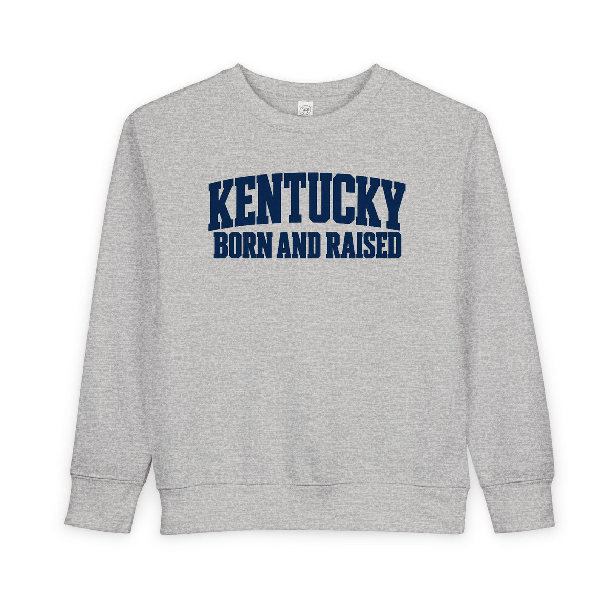 Kentucky Born and Raised  Modern Heritage Unisex Toddler Sweatshirt