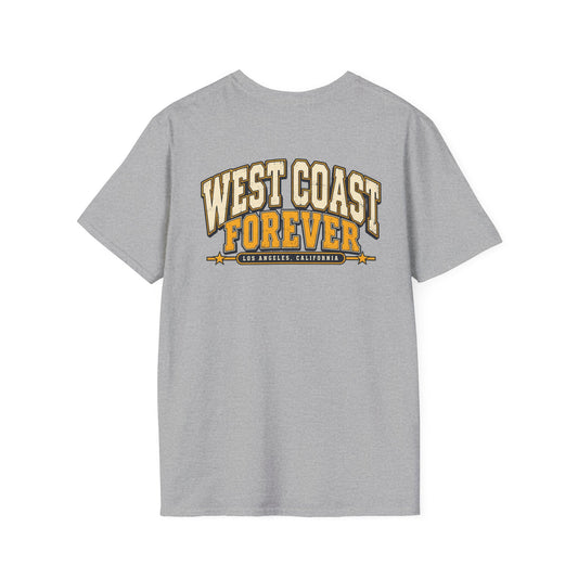 West Coast Forever Los Angeles Unisex Softstyle Graphic Tee