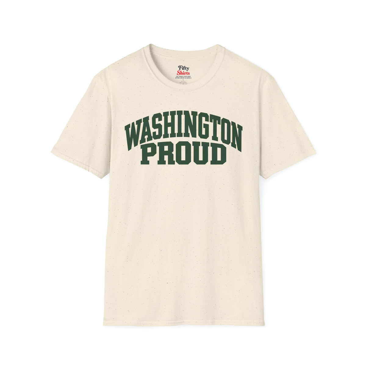 Washington Proud Unisex Softstyle T Shirt State Name Graphic Tee