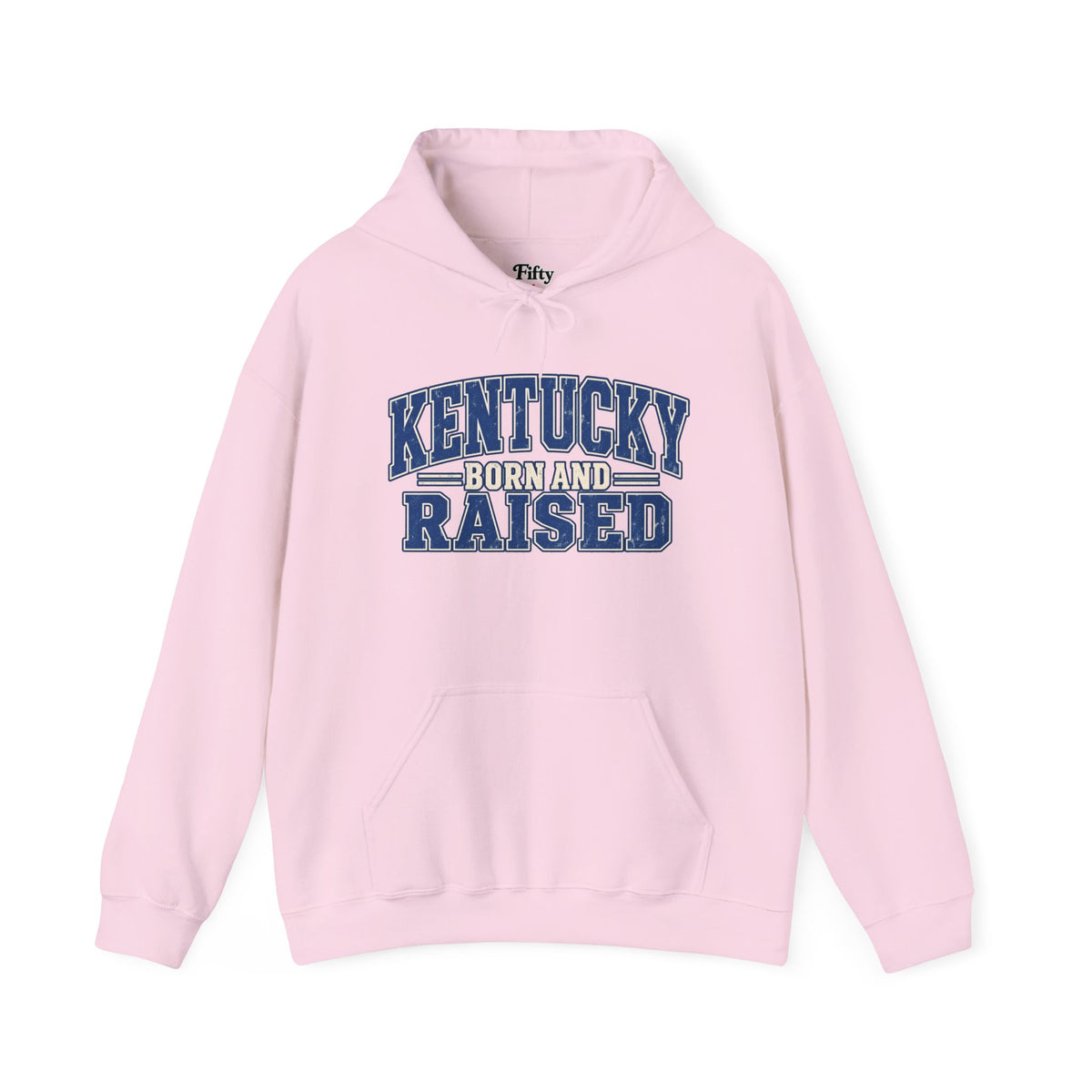 Kentucky Born and Raised Bluegrass Unisex Hoodie Graphic