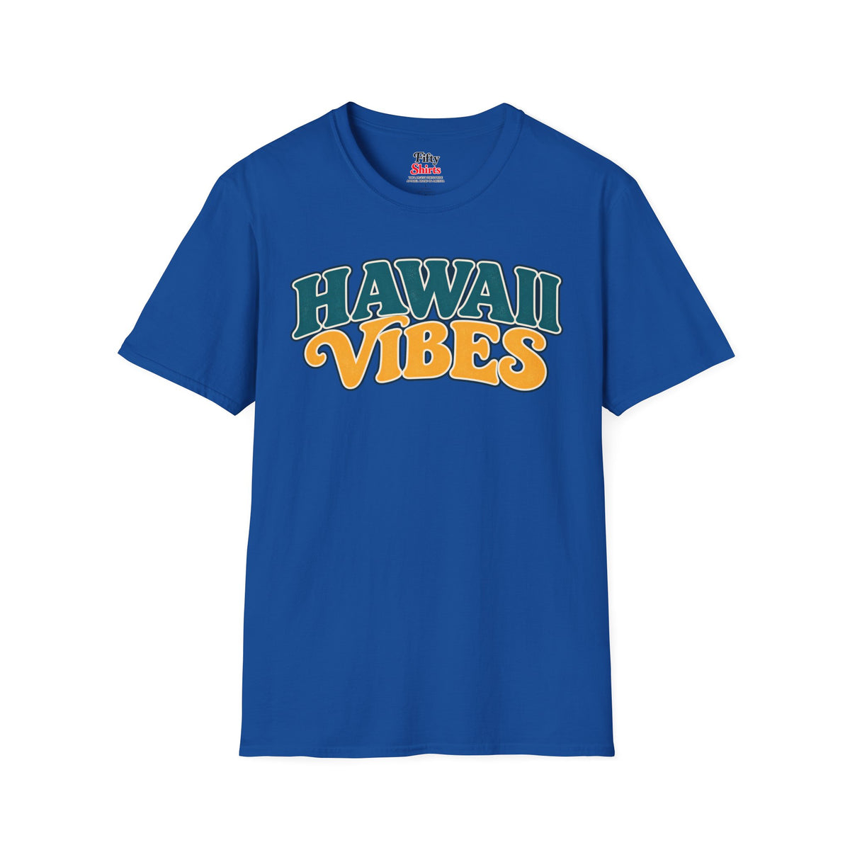 Hawaii Vibes Unisex Softstyle T Shirt State Name Graphic Tee