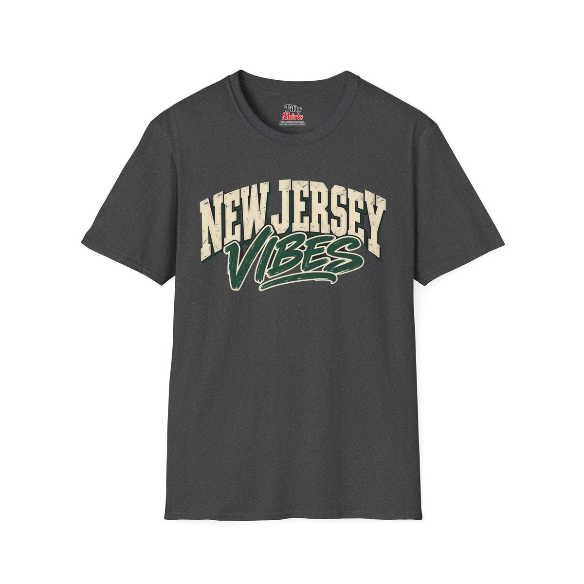 New Jersey Vibes Unisex Softstyle T Shirt State Name Graphic Tee