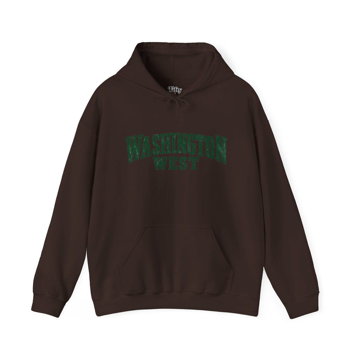 Washington West Unisex Hoodie State Name Graphic