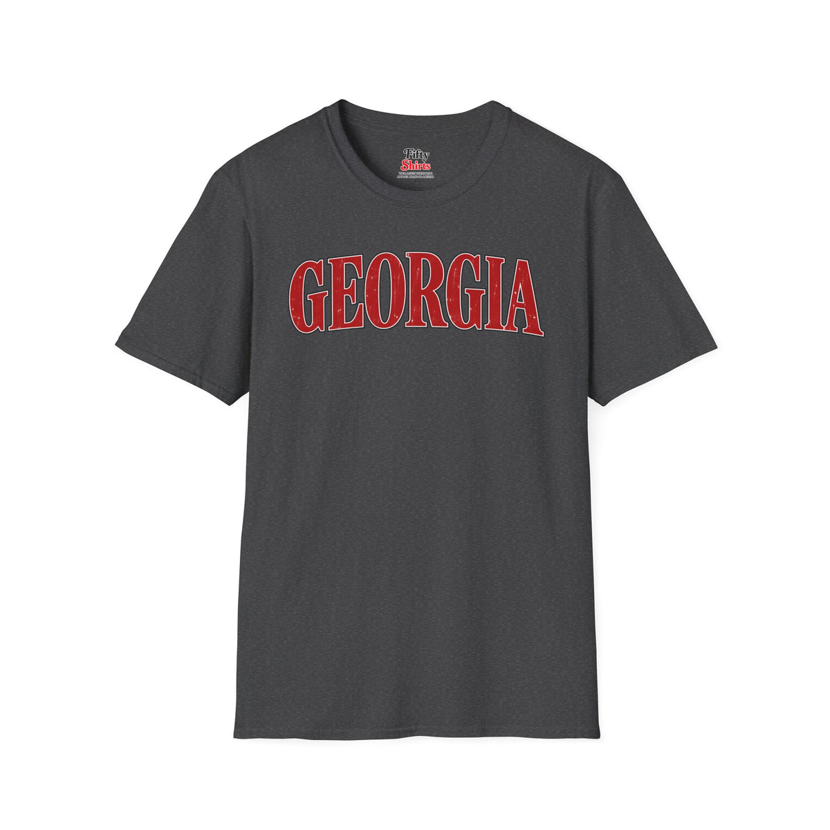 Georgia Unisex Softstyle T Shirt State Name Graphic Tee