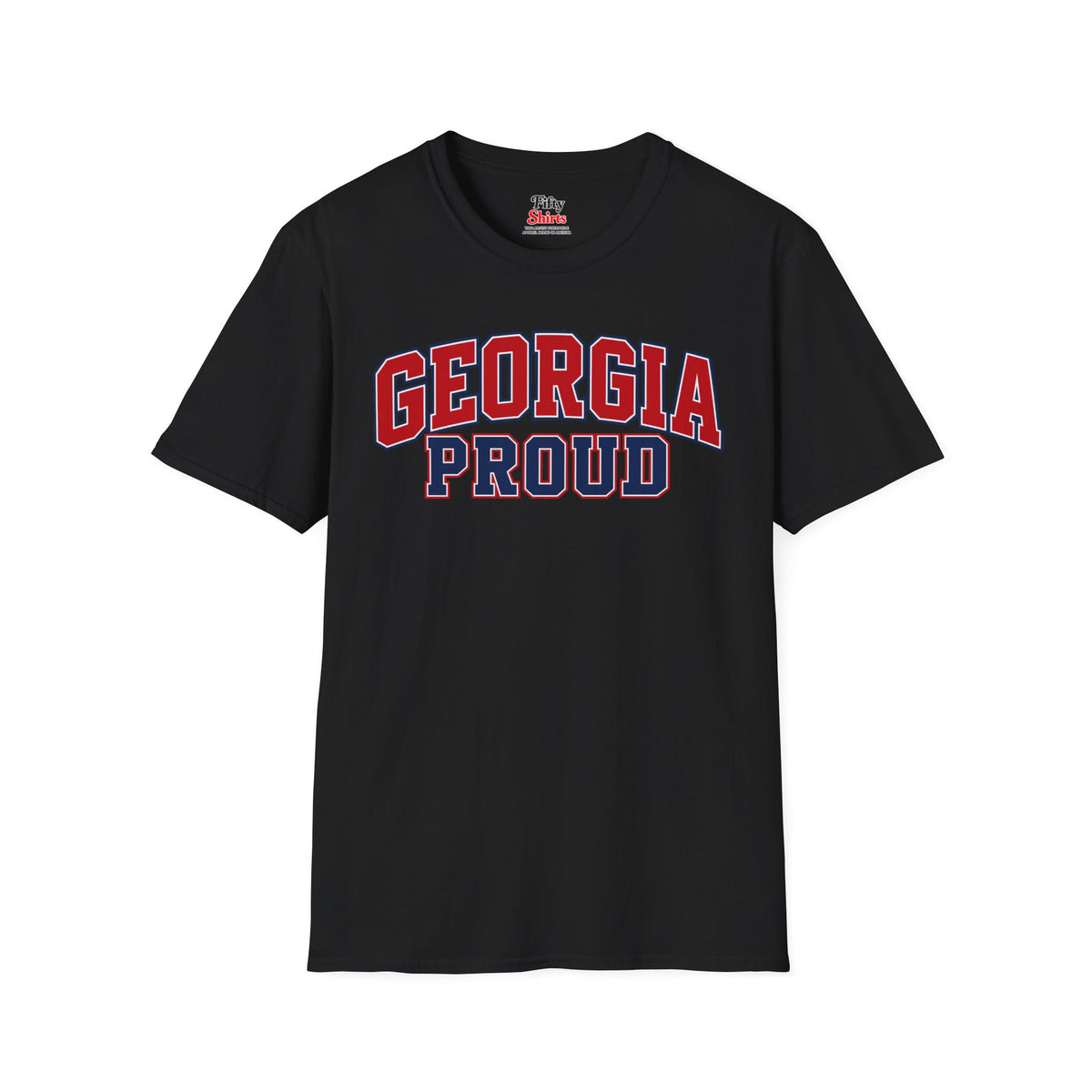 Georgia Proud Unisex Softstyle T Shirt State Name Graphic Tee