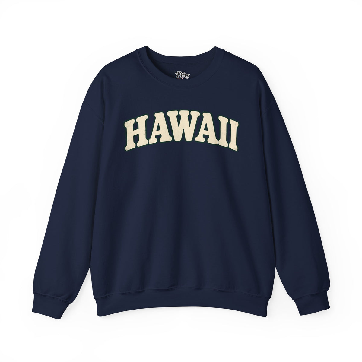 Hawaii Unisex Crewneck Sweatshirt State Name Graphic