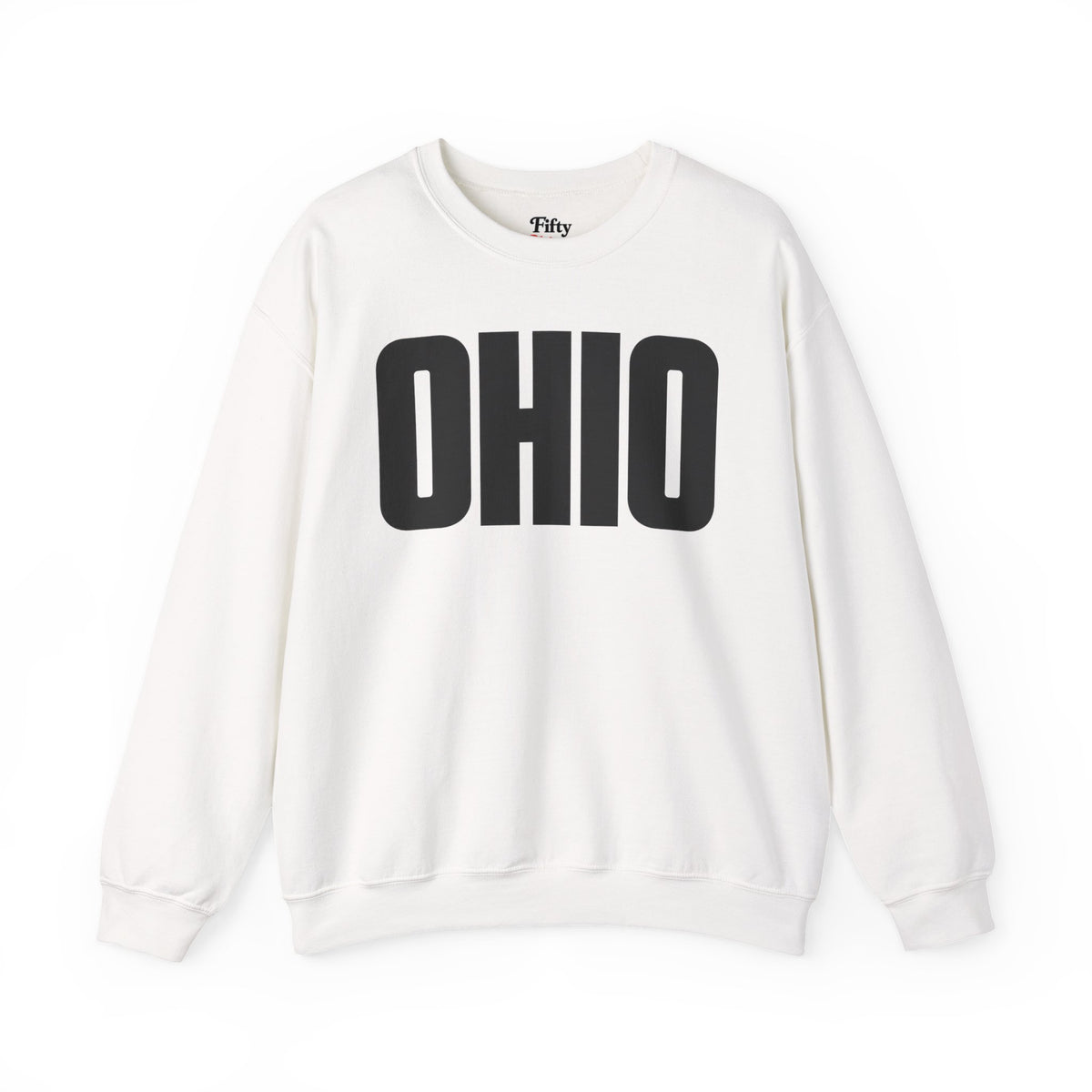 Ohio Unisex Crewneck Sweatshirt State Name Graphic
