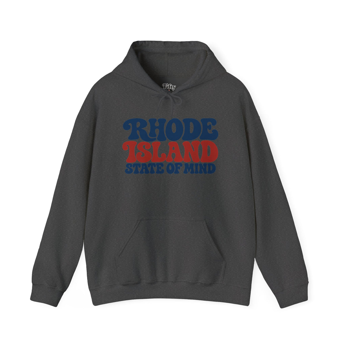 Rhode Island State of Mind Unisex Hoodie State Name Graphic