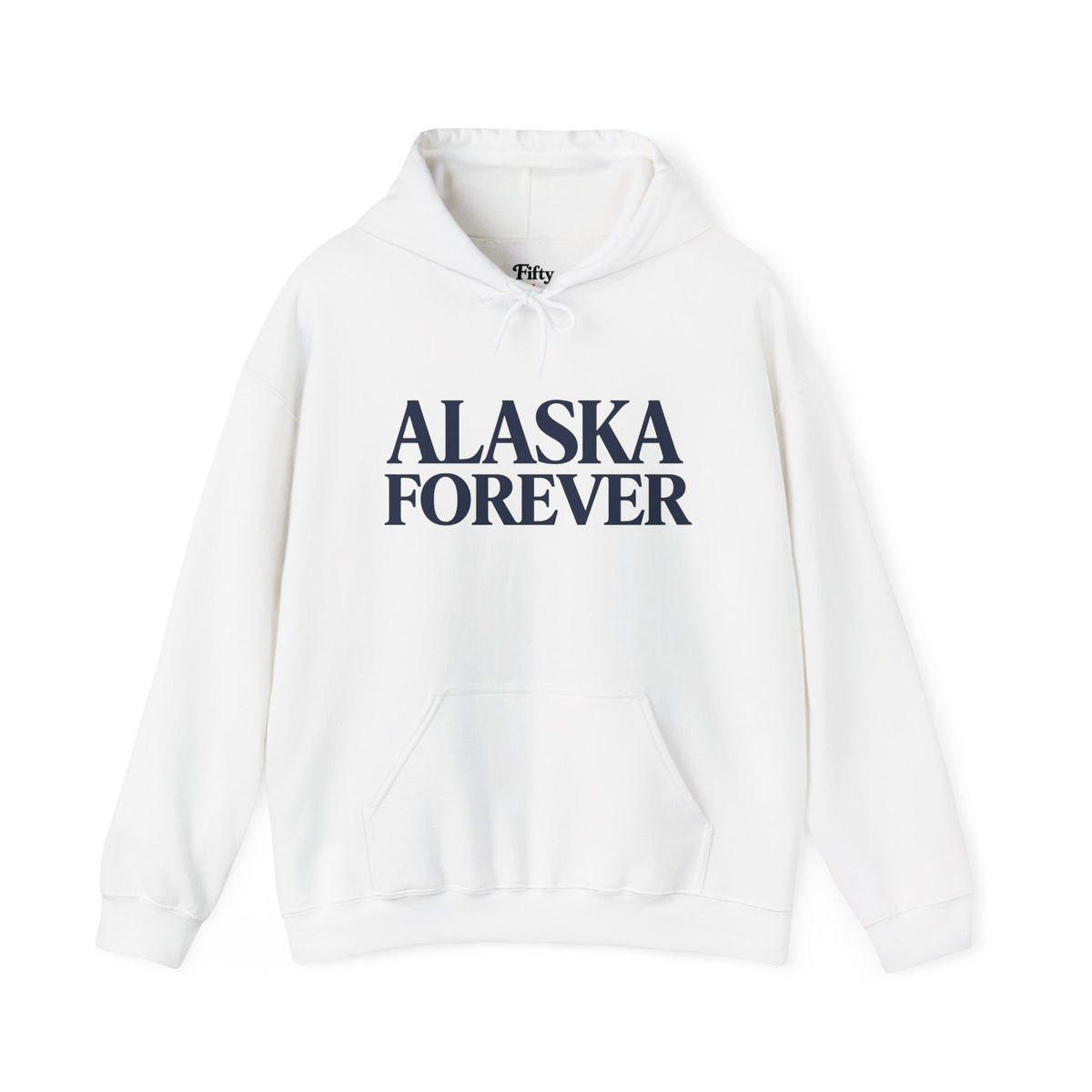 Alaska Forever Unisex Hoodie State Name Graphic