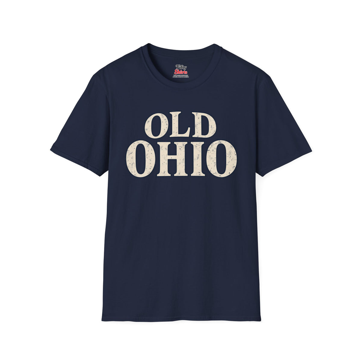 Old Ohio Unisex Softstyle T Shirt State Name Graphic Tee