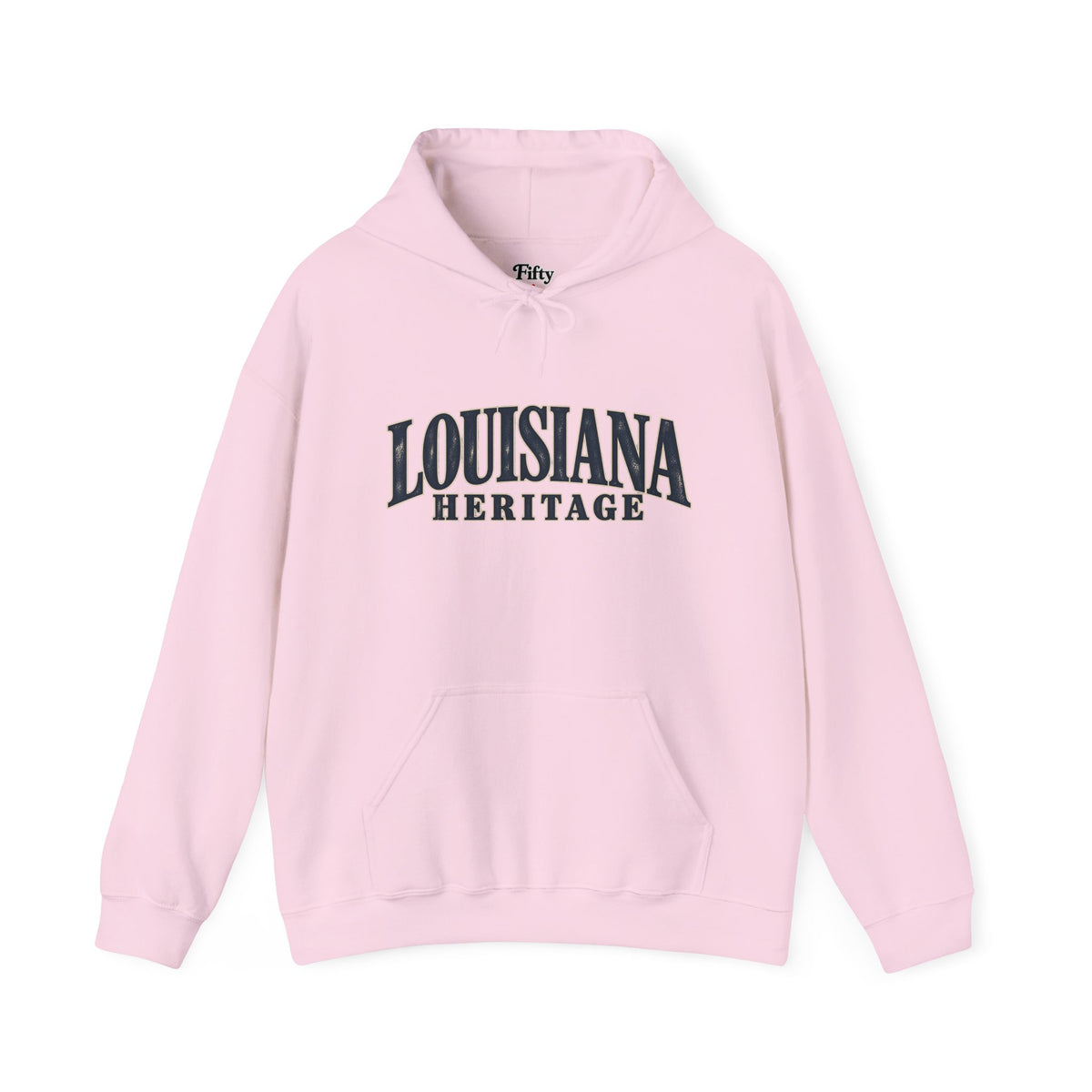 Louisiana Heritage Unisex Hoodie State Name Graphic