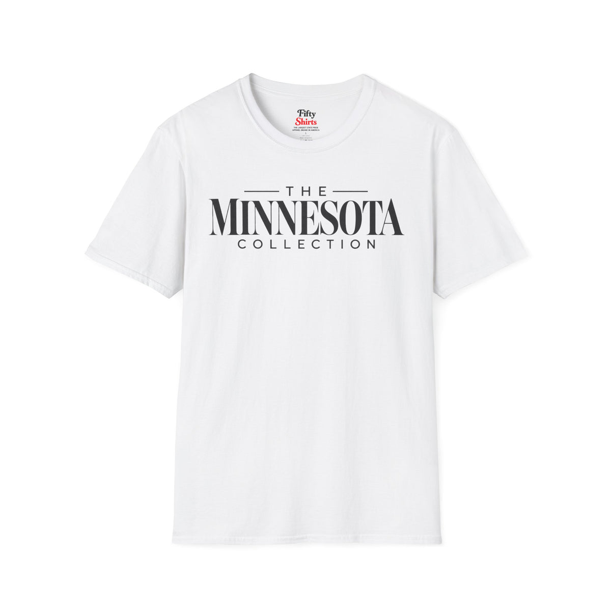 The Minnesota Collection Unisex Softstyle T Shirt State Name Graphic Tee