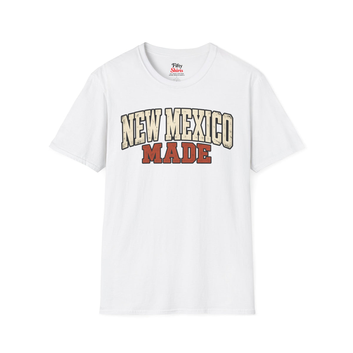 New Mexico Made Unisex Softstyle T Shirt State Name Graphic Tee