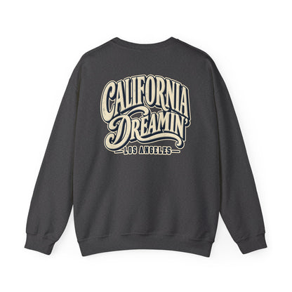 California Dreamin’ Los Angeles Unisex Crewneck Sweatshirt Graphic