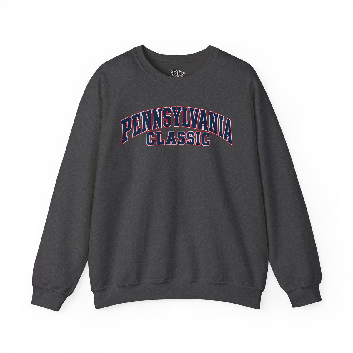 Pennsylvania Classic Unisex Crewneck Sweatshirt State Name Graphic
