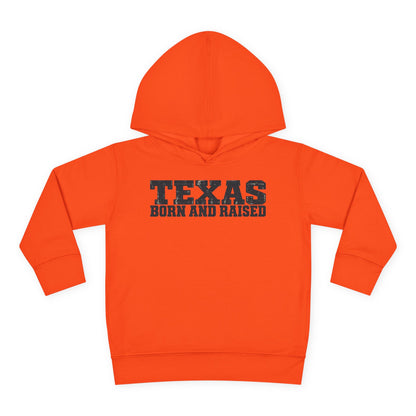 Texas Born and Raised Workwear Unisex Toddler Pullover Fleece Hoodie