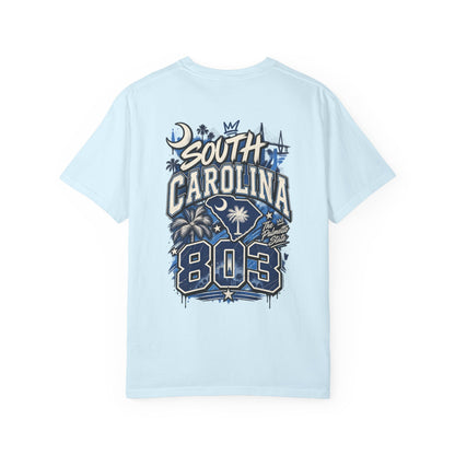 South Carolina 803 Unisex Comfort Color 1717 Streetwear Graphic Tee