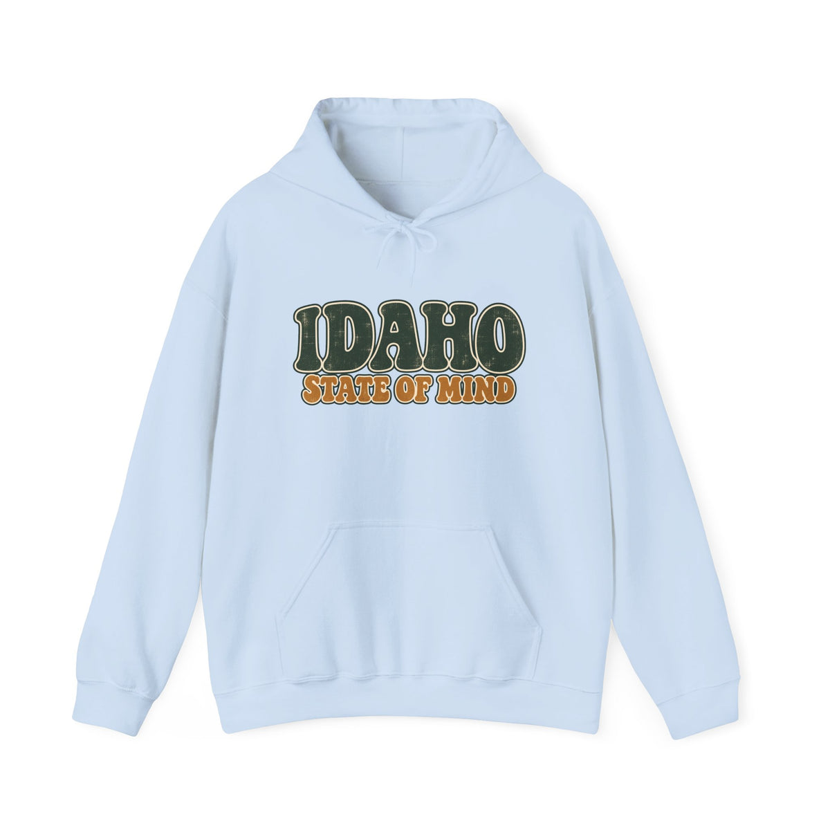 Idaho State of Mind Unisex Hoodie State Name Graphic