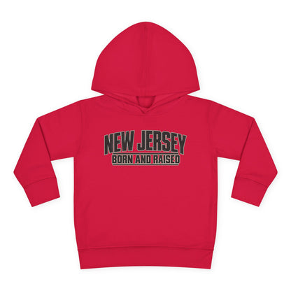 New Jersey Born and Raised Modern Streetwear Unisex Toddler Pullover Fleece Hoodie