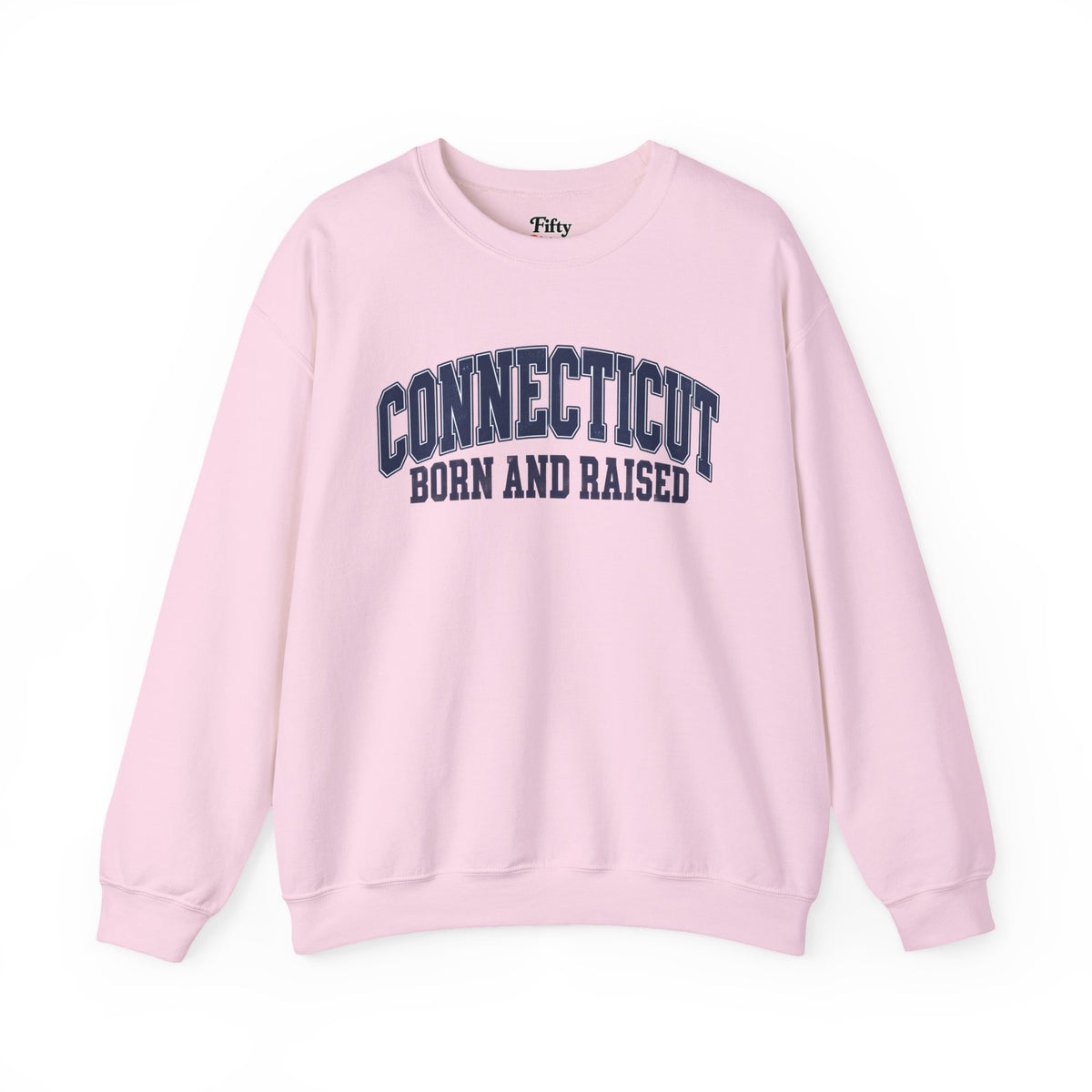 Connecticut Born and Raised Vintage Athletic Heritage Unisex Sweatshirt Graphic