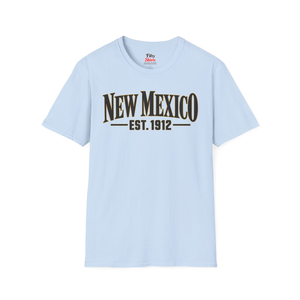 New Mexico Est. 1912 Unisex Softstyle T Shirt State Name Graphic Tee