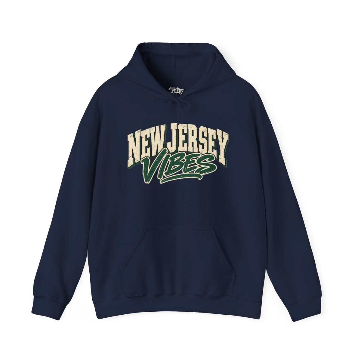 New Jersey Vibes Unisex Hoodie State Name Graphic
