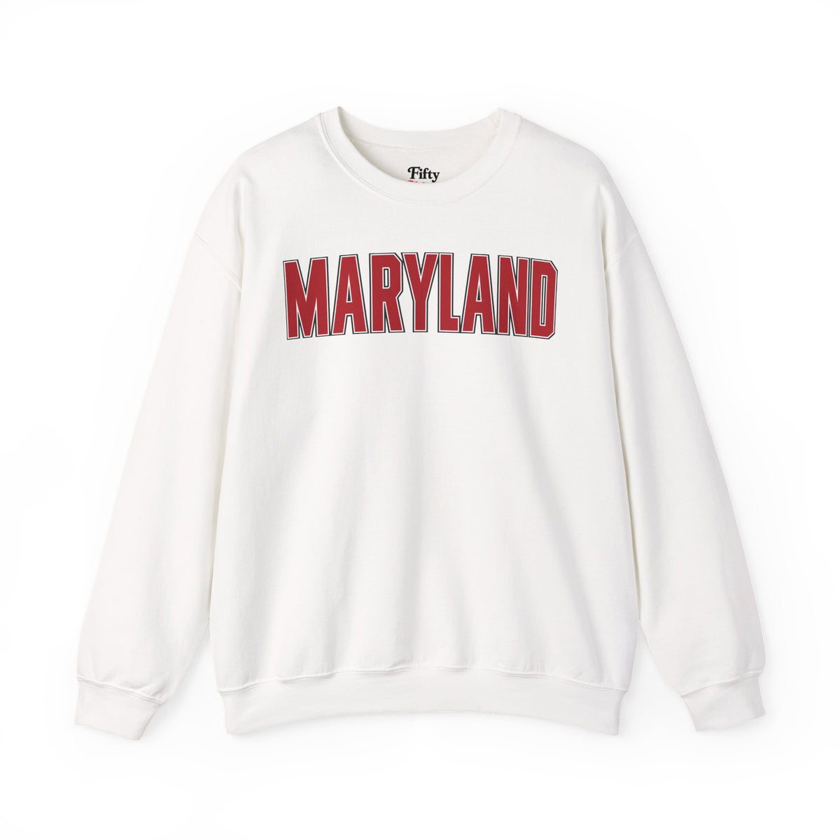 Maryland Unisex Crewneck Sweatshirt State Name Graphic