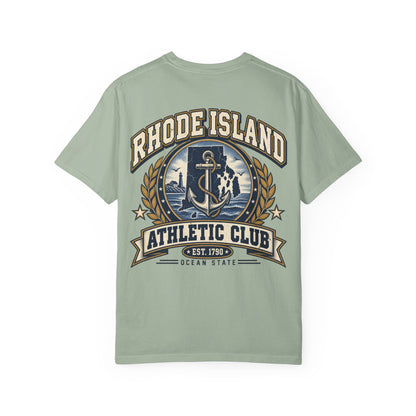 Rhode Island Athletic Club Unisex Comfort Color 1717 Streetwear Graphic Tee