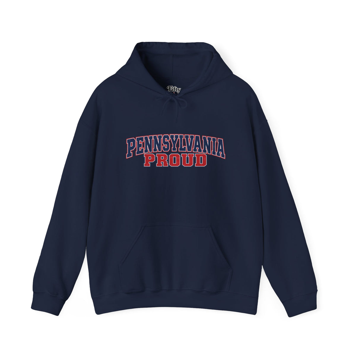 Pennsylvania Proud Unisex Hoodie State Name Graphic