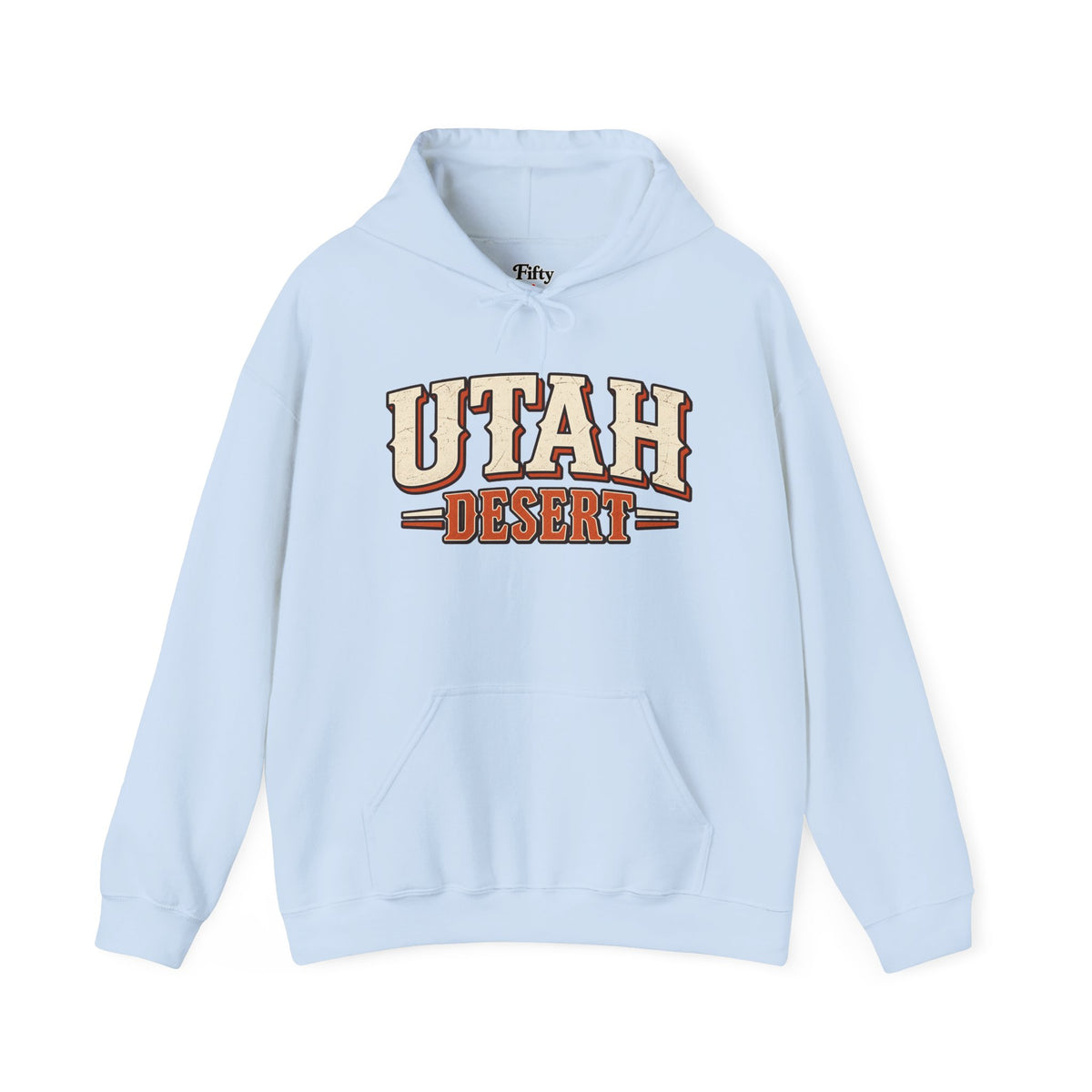 Utah Desert Unisex Hoodie State Name Graphic