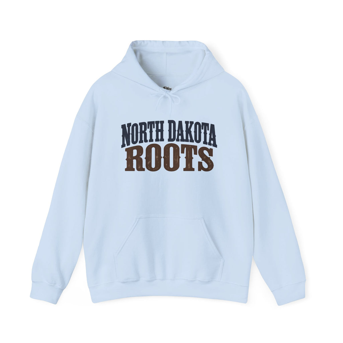 North Dakota Roots Unisex Hoodie State Name Graphic