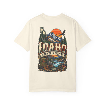 Idaho Mountain Supply Unisex Comfort Color 1717 Streetwear Graphic Tee