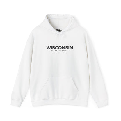 Wisconsin All State In God We Trust Unisex Hooded Sweatshirt